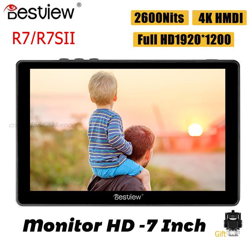 Desview R7 R7sII ġũ ʵ , , 3D LUT, ͽ HDMI ȣȯ, R7 2600 nits, 1920x1200p, 4K, 7 ġ